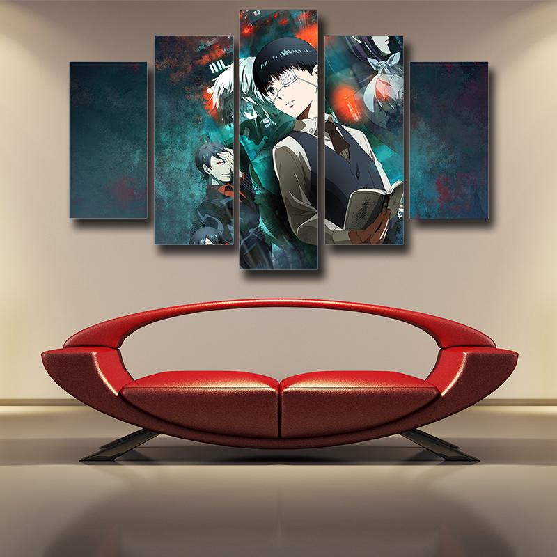 Cool Tokyo Ghoul 3D Printed Canvas