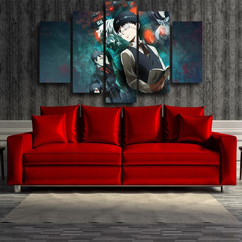 Cool Tokyo Ghoul 3D Printed Canvas