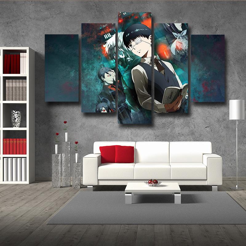Cool Tokyo Ghoul 3D Printed Canvas