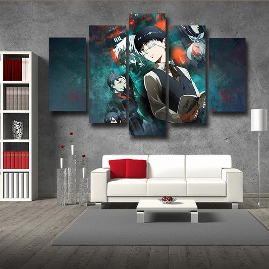 Cool Tokyo Ghoul 3D Printed Canvas