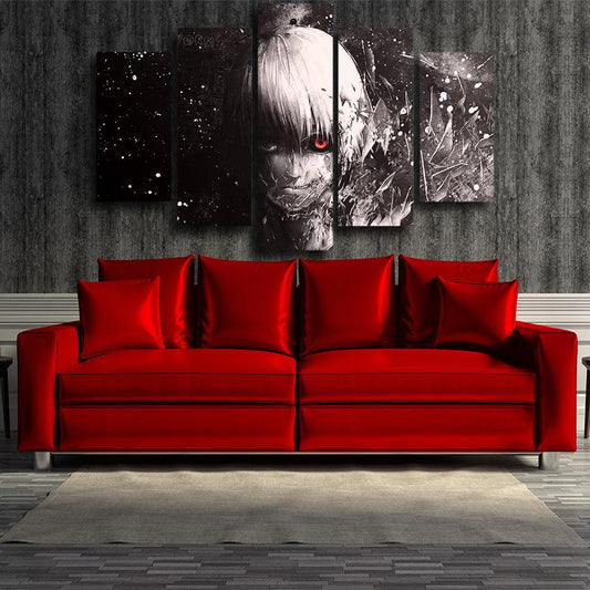 Ghoul Kaneki Tokyo Ghoul Canvas