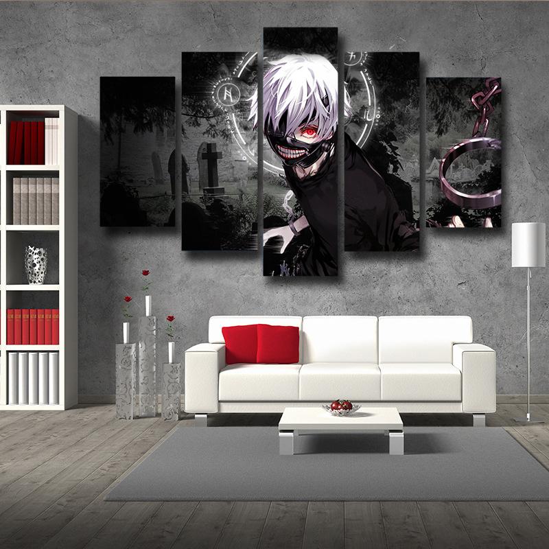 Cool Tokyo Ghoul 3D Printed Canvas