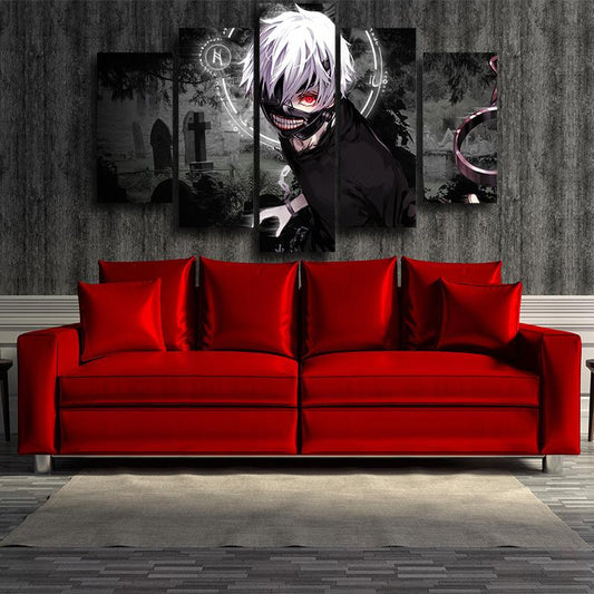 Cool Tokyo Ghoul 3D Printed Canvas