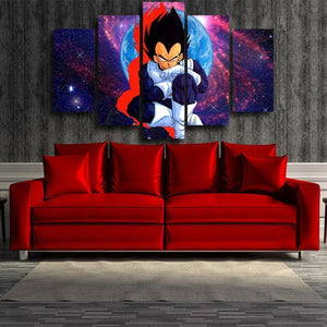 Prince Of Saiyan Vegeta 3D Printed Anime Canvas - Anime Wise