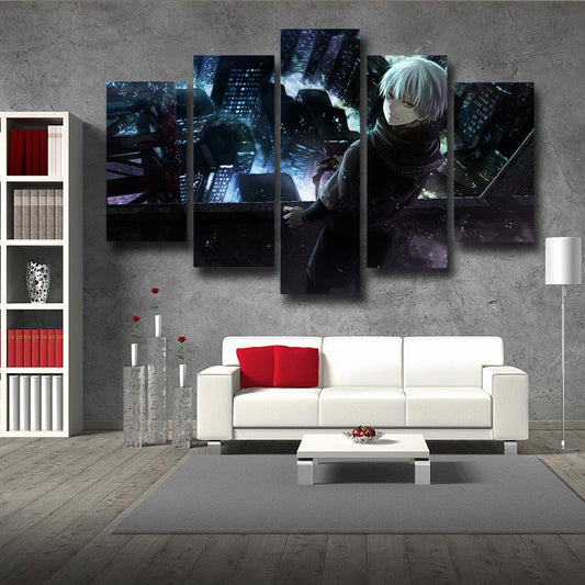 Masked Kaneki Tokyo Ghoul Canvas