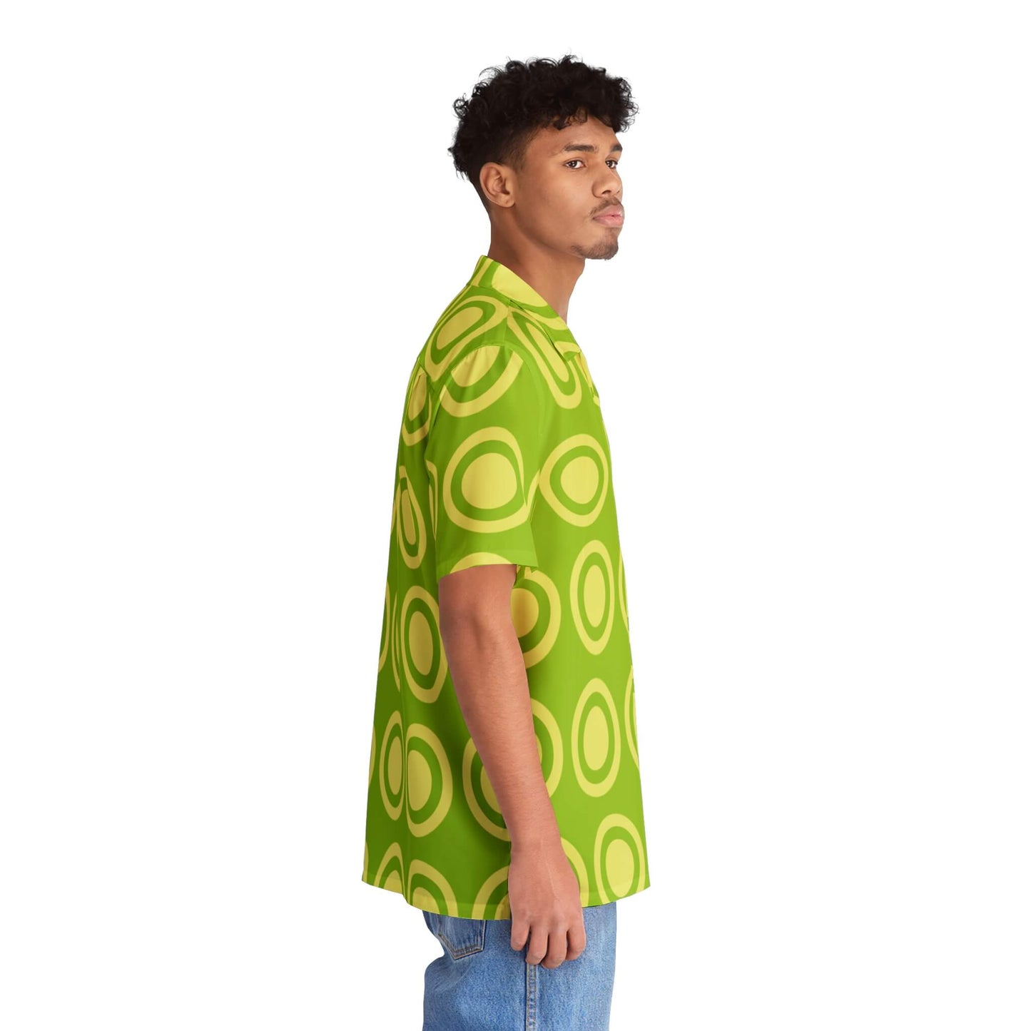 Nami Stampede Pattern One Piece Hawaiian Shirt