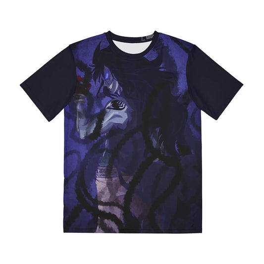 Iron Shadow Dragon Gajeel Purple Brushed Fairy Tail T-Shirt