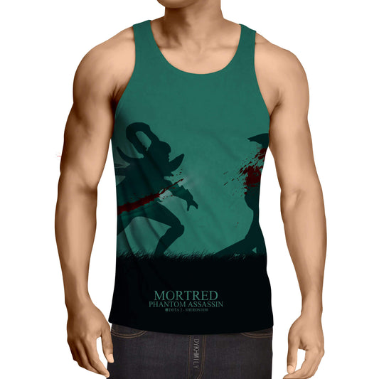 Phantom Assassin Green Cool 3D Printed Phantom Assassin Tank Top