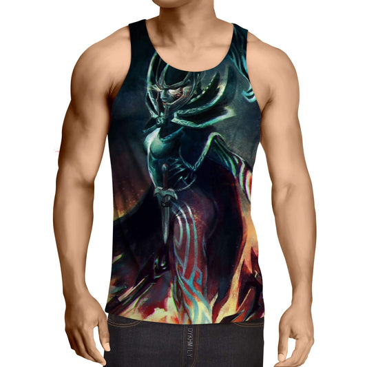 Phantom Assassin art 3D Printed Phantom Assassin Tank Top