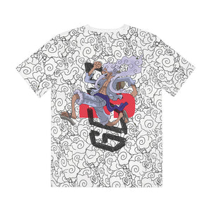 One Piece Luffy Gear 5 Sun God Nika T-Shirt