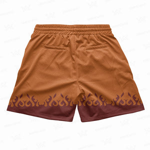 Naruto 4th Hokage Namikaze Minato Mesh Shorts