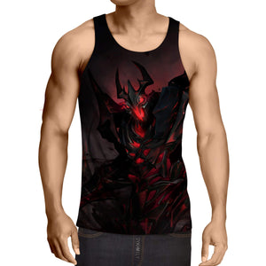 Shadow Fiend Black 3D Printed Shadow Fiend Tank Top