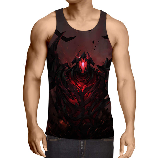 Shadow Fiend art 3D Printed Shadow Fiend Tank Top