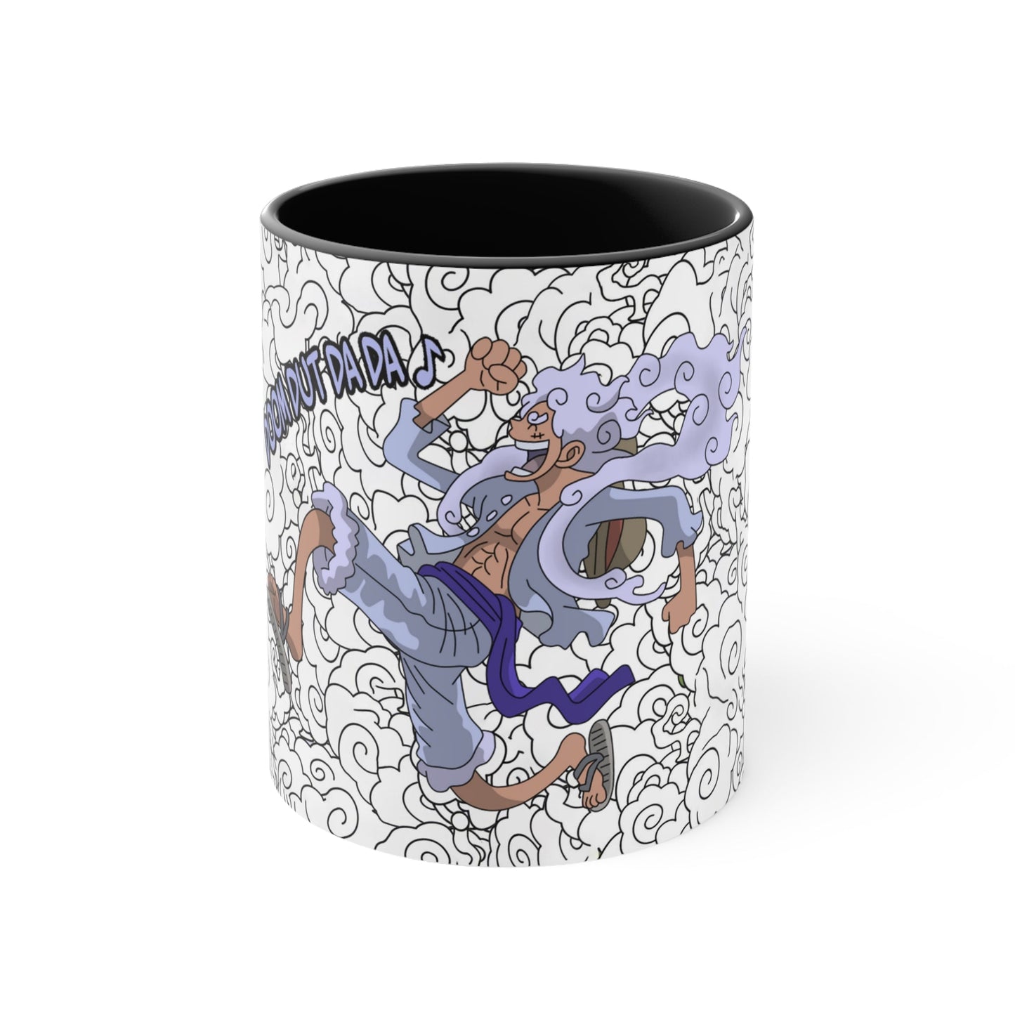 One Piece Joy Boy Nika Gear 5 Luffy Akzent-Kaffeetasse