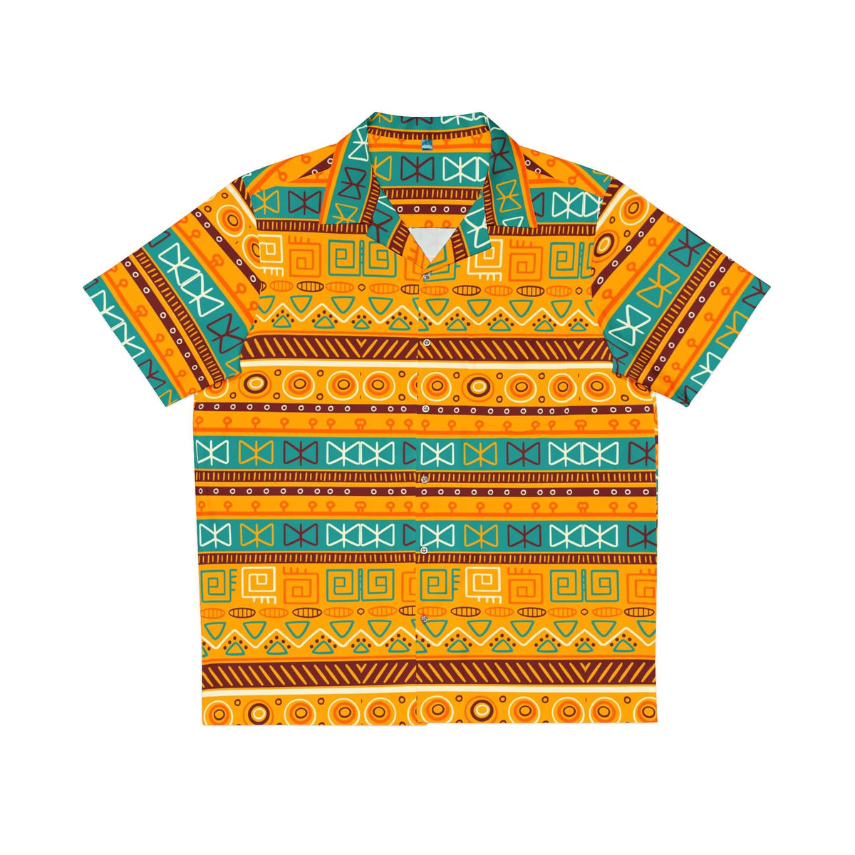 African Ethnic Art Hawaiian Shirt