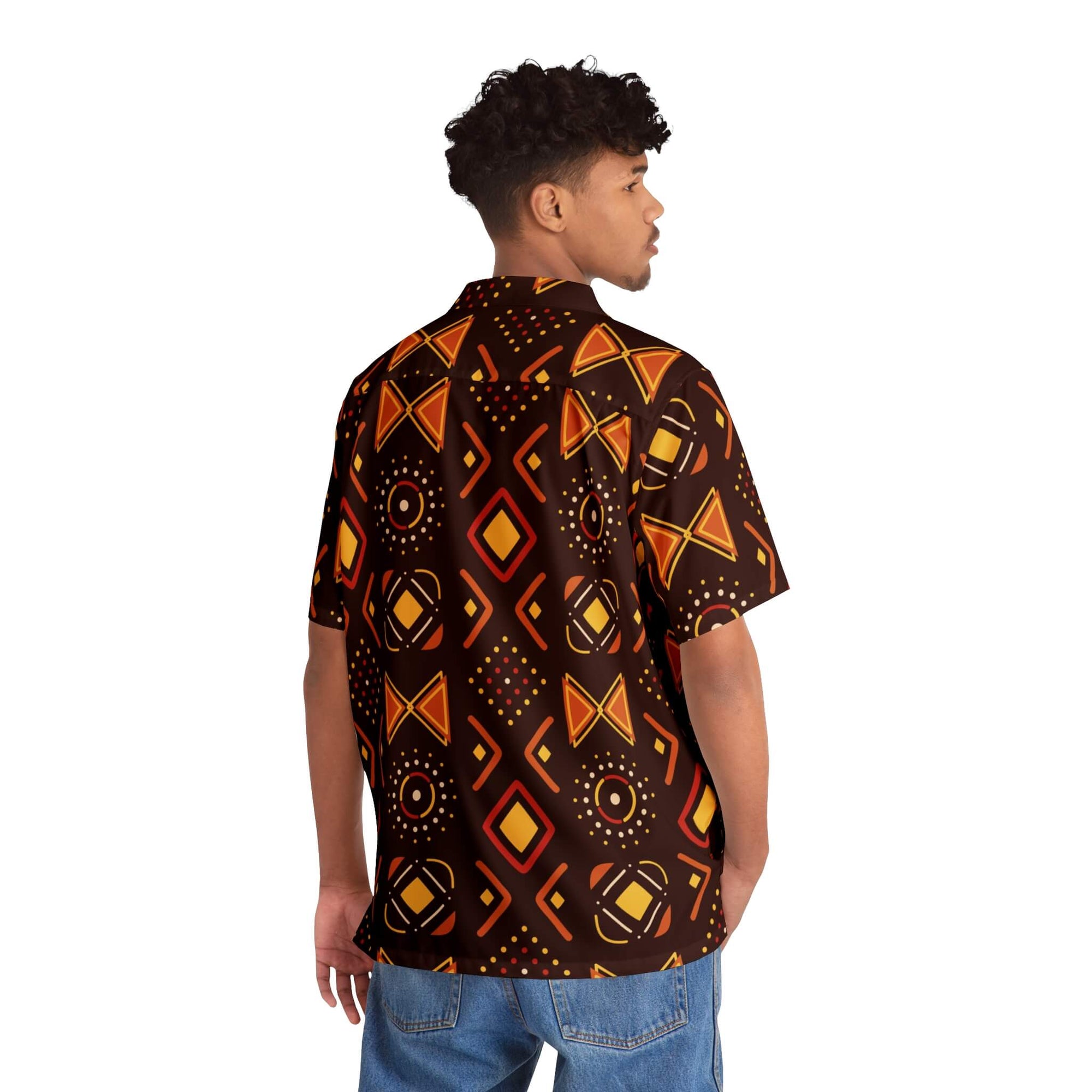 Black Heritage Art Casual Hawaiian Shirt