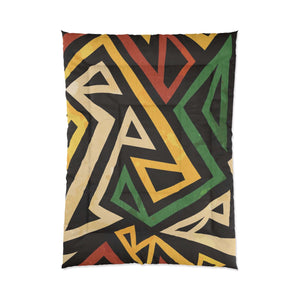 African Geometric Abstract Art Comforter Set Bedding