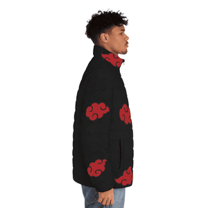 Akatsuki Cosplay Naruto Puffer Jacket