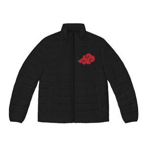 Naruto Akatsuki Cosplay Pattern Puffer Jacket