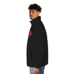 Naruto Akatsuki Cosplay Pattern Puffer Jacket