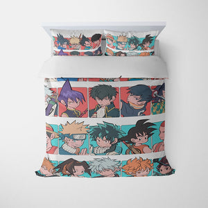 All Anime Legends Anime Crossover Comforter Bedding