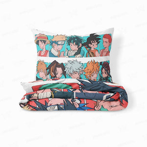 All Anime Legends Anime Crossover Comforter Bedding