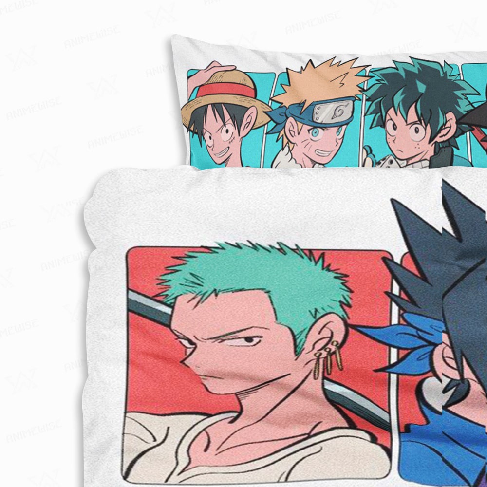 All Anime Legends Anime Crossover Comforter Bedding