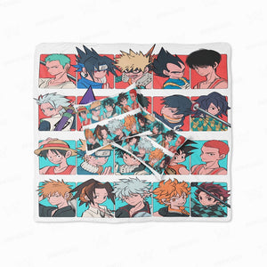 All Anime Legends Crossover Anime Duvet Cover set Bedding