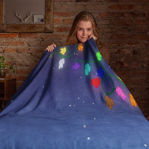 Among Us Aesthetic Space Branch Plush Fleece Blanket