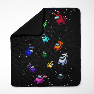 Among Us Gaming Bedspread Quilt Set