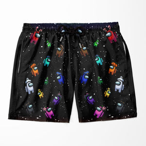 Among Us Gaming Spaceship Blend Board Shorts