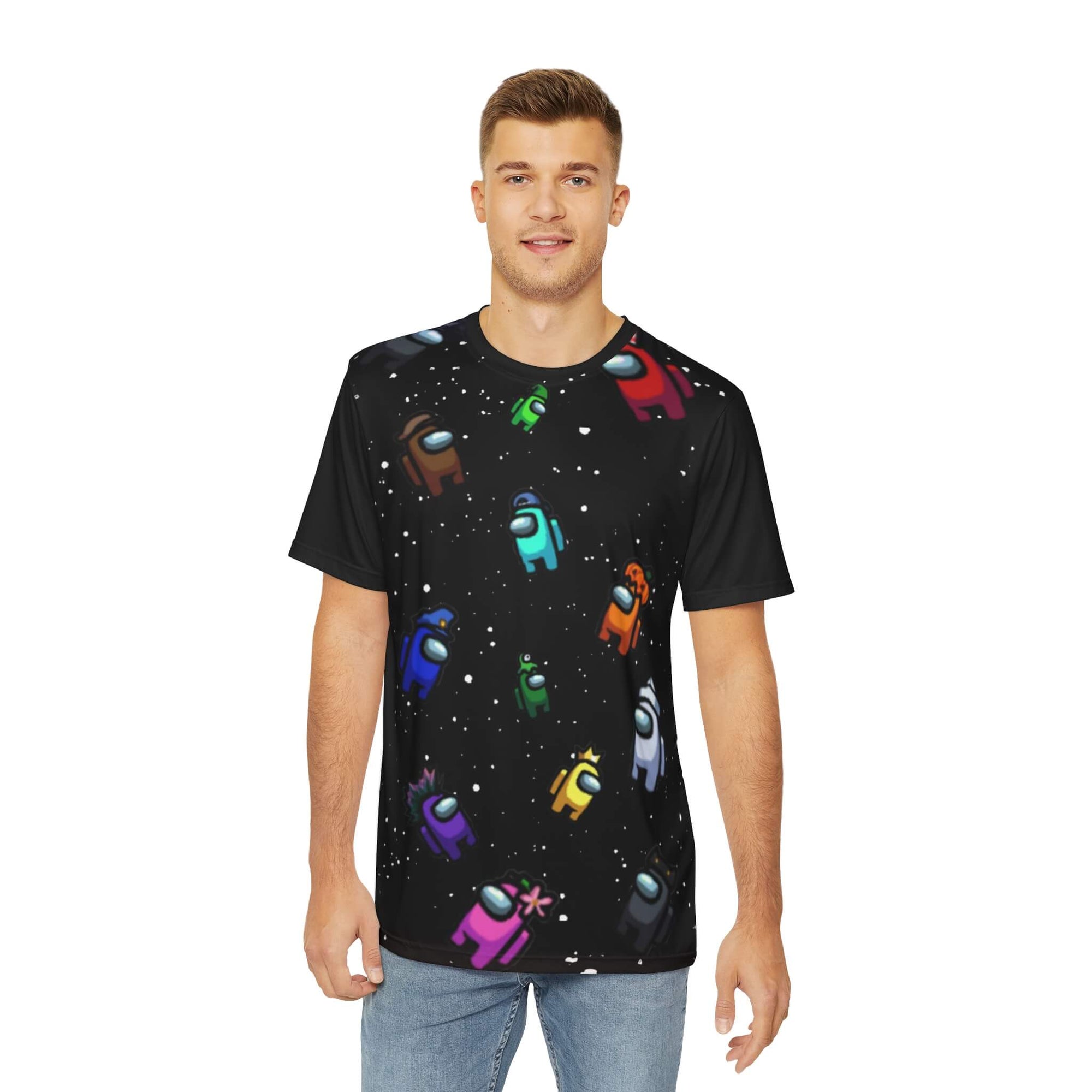 Among Us Space Ship Blend T-Shirt