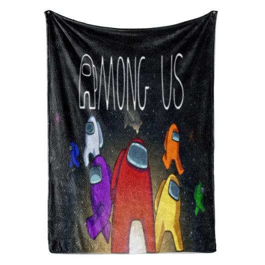 Among Us Spaceship Blend Plush Fleece Blanket