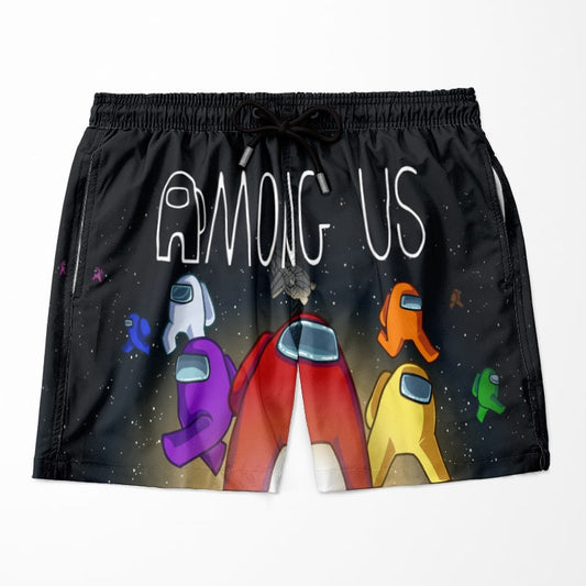 Among Us Spaceship Blend Shorts