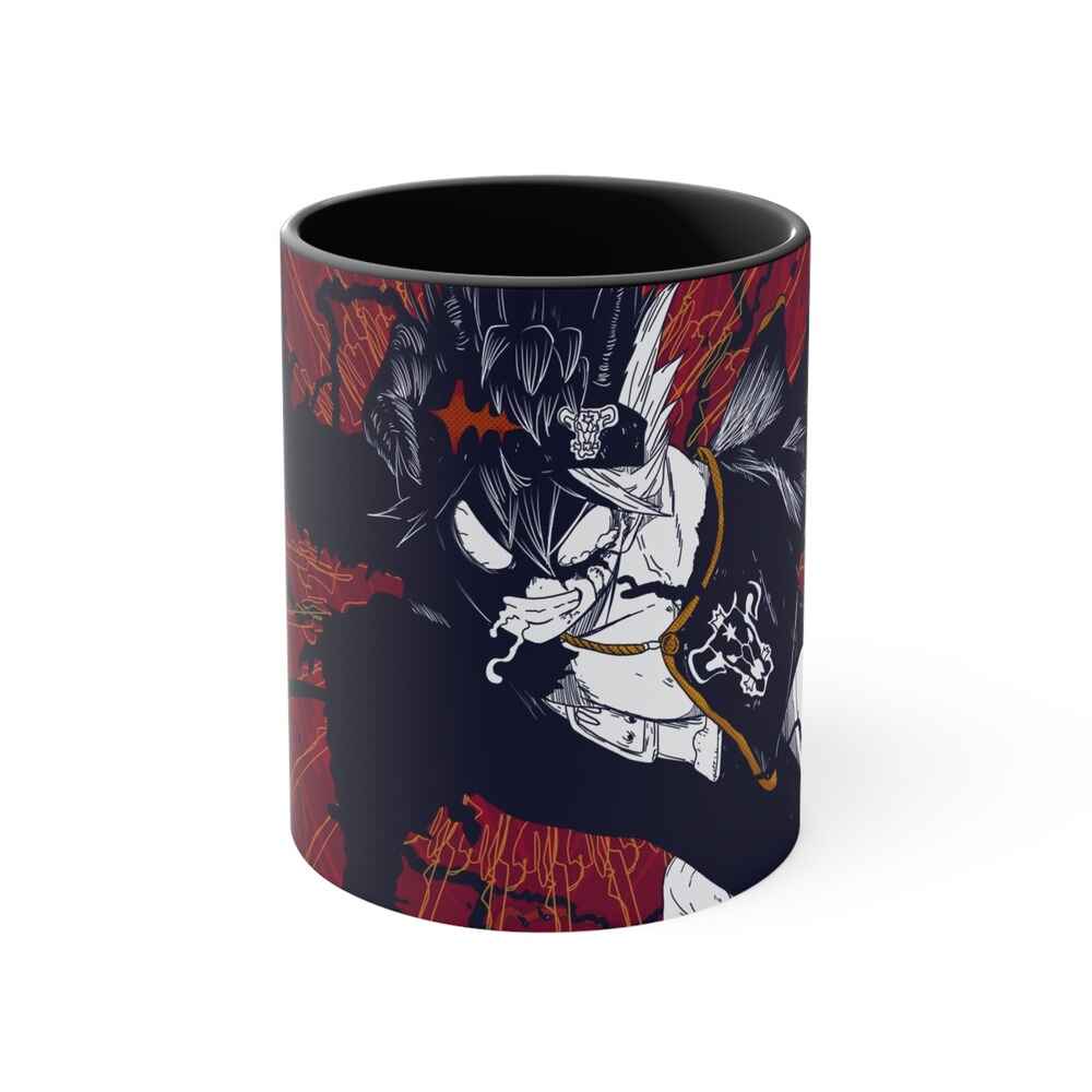Asta Black Clover Akzent-Kaffeetasse