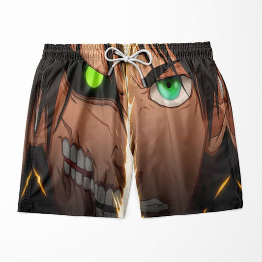 Attack on Titan Eren Yeager Crossover Hammer Titan Shingeki no Kyojin Shorts