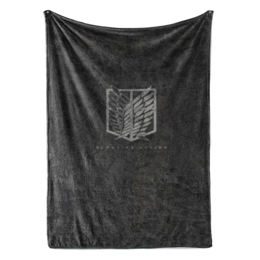 Shingeki no Kyojin Wings Of Freedom Ash Style Attack On Titan Blanket
