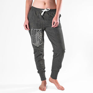 Attack on Titan Dark Sketch Splatter Sweatpants Joggers-Joggers-Activewear,Attack On Titan,Attack on Titan joggers,Joggers,Sweatpants