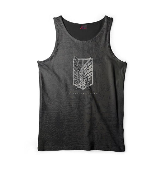 Attack on Titan Dark Sketch Splatter Shingeki no Kyojin Tank Top