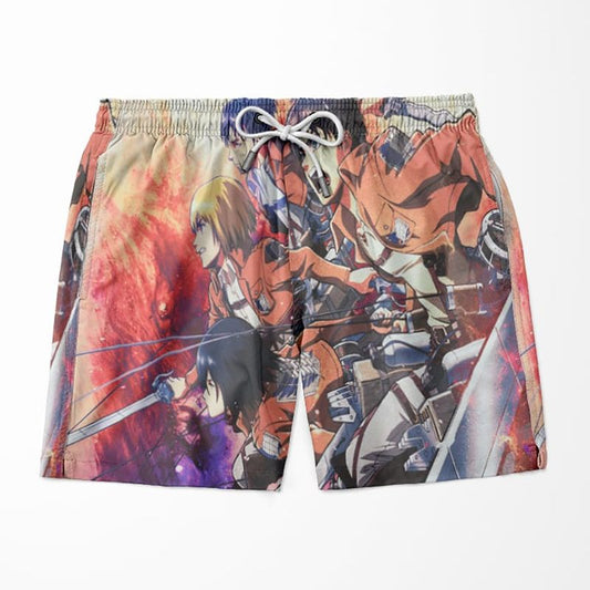 Attack on Titan Survey Corps Face Off Titans Final Round Shingeki no Kyojin Shorts
