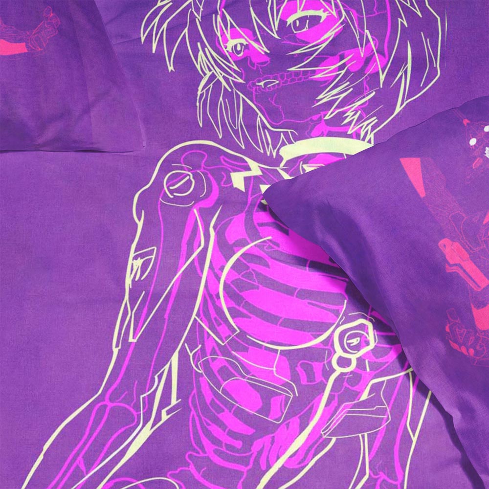 Neon Genesis Ayanami Rei Skeliton Duvet Cover Bedding