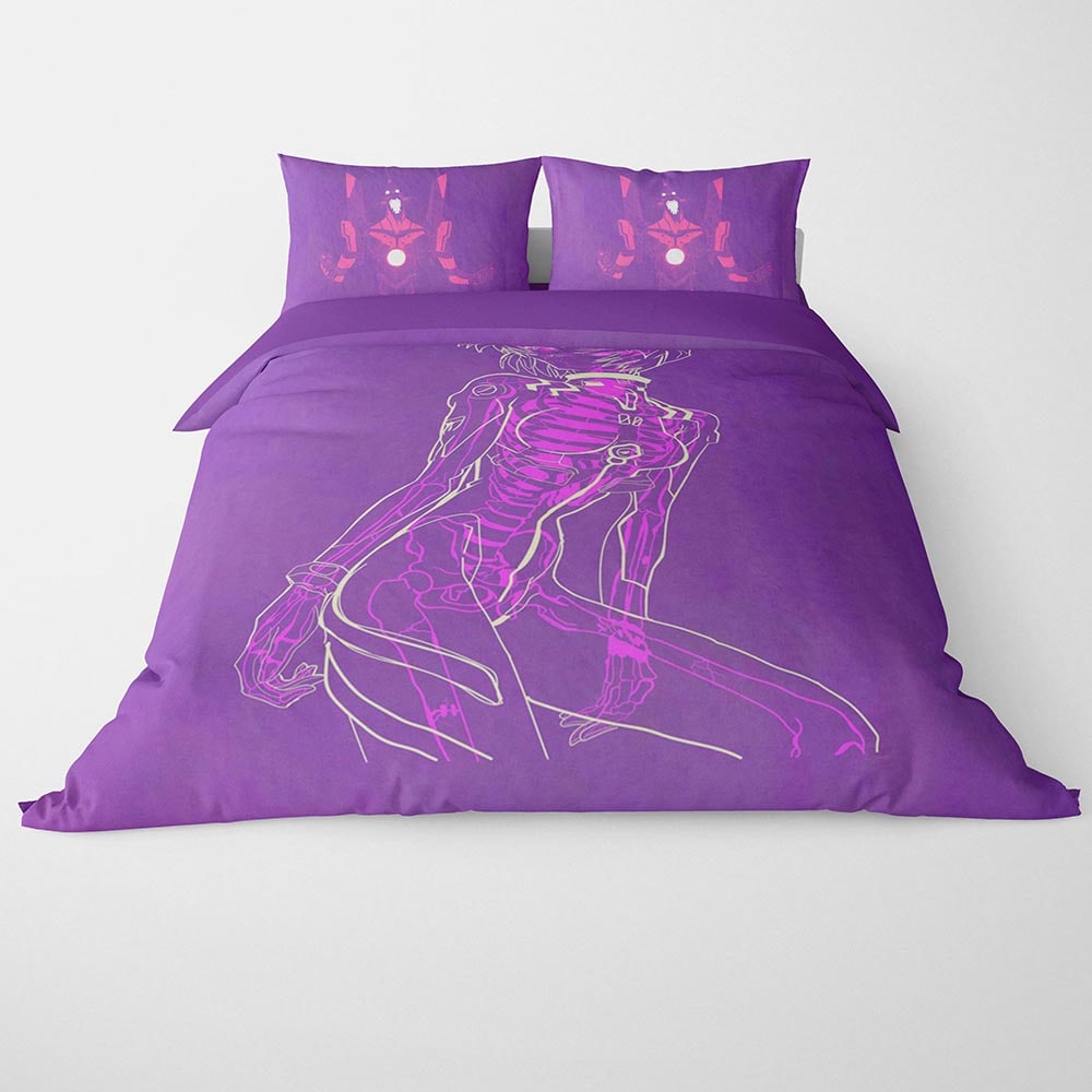 Neon Genesis Ayanami Rei Skeliton Duvet Cover Bedding