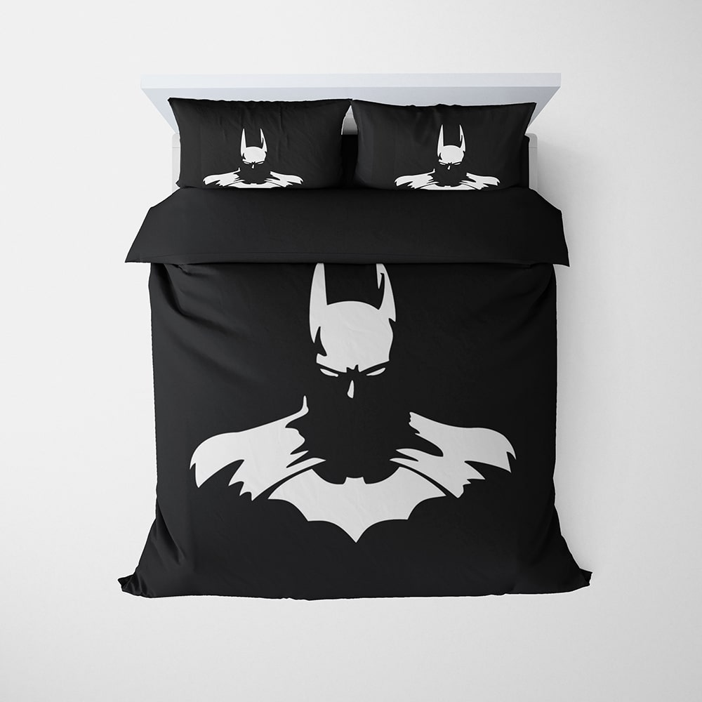 Dark Sketch Comic Batman Comforter Set