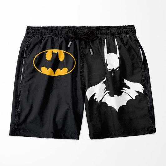 Batman Dark Night Sketch Embossed Comic Shorts