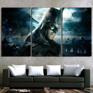 Batman 3 Set Amazing 3D Printed Batman Framed Canvas