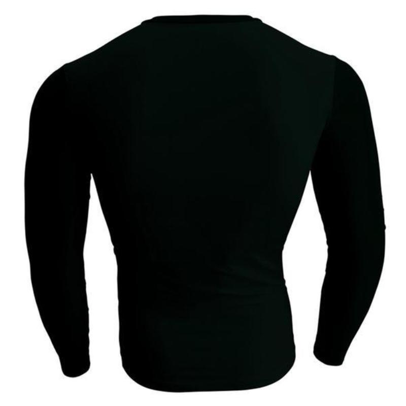 Batman Long Sleeve Shirt Bold Black Logo 3D Printed - Anime Wise