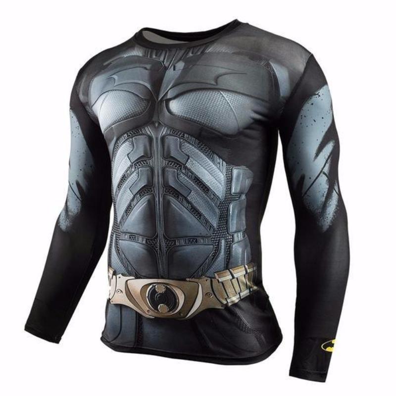 Batman Gotham City Hero 3D Printed Batman Long Sleeve Shirt