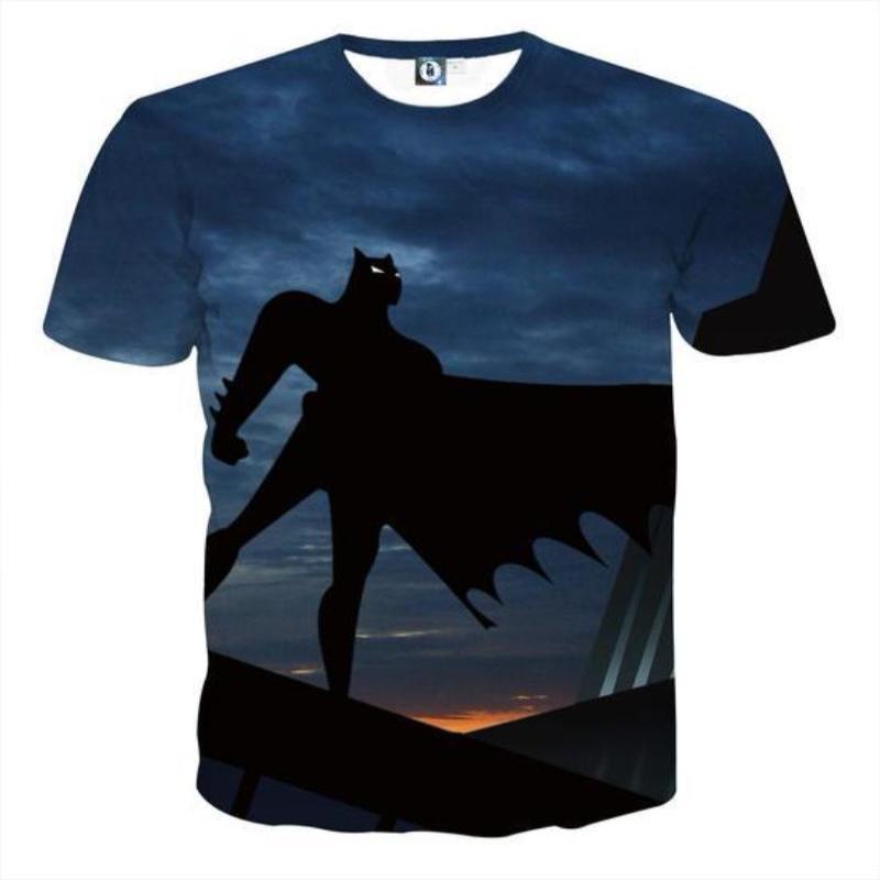 Batman Rise Again 3D Printed Batman T-shirt - Anime Wise
