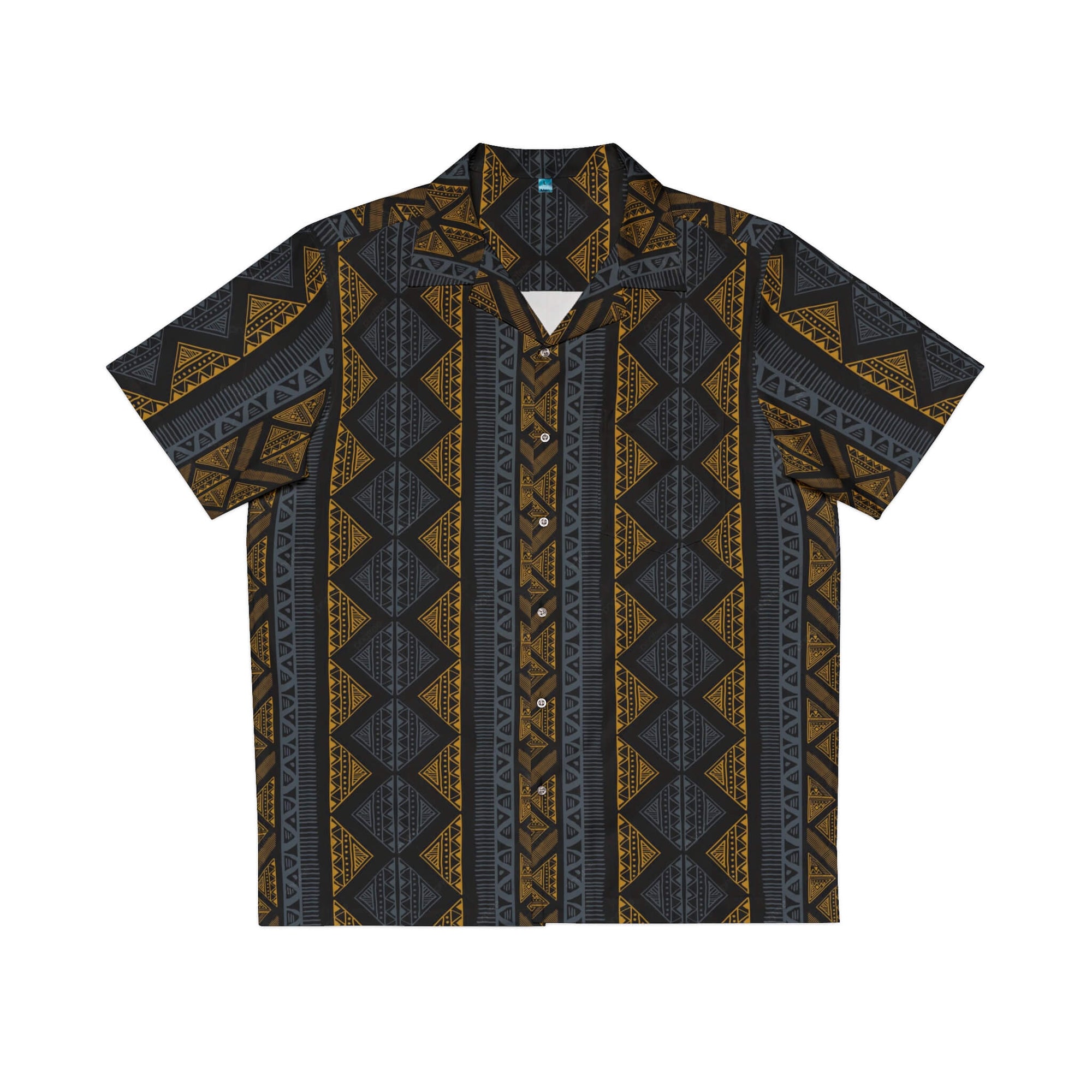 Black Panther Afro Ethanoic Fusion Hawaiian Shirt