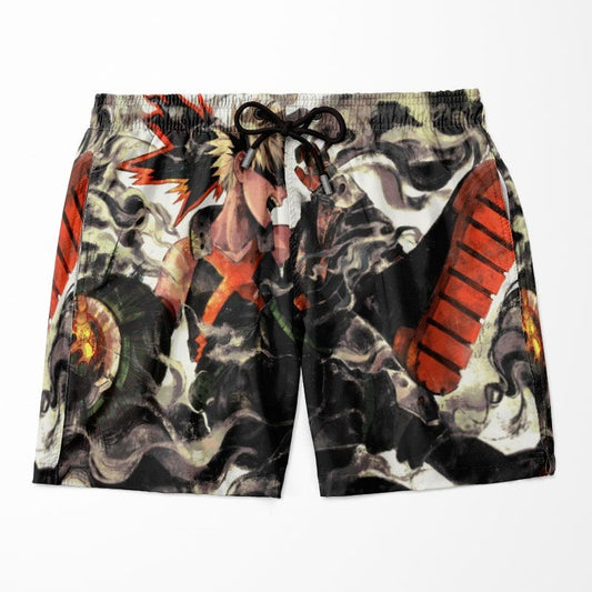 My Hero Academia Bokugo Katsuki Premium Brushed BNHA Shorts